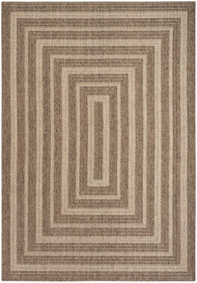 Nourison Home Nourison Tulum TLM04 3' x 5' Brown Outdoor Rug - 6' x 9'