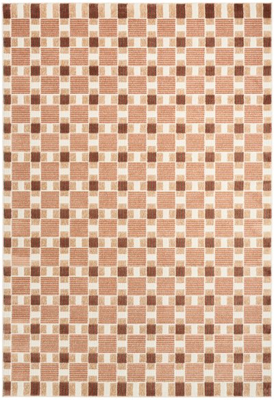 Nourison Home Nourison Nordic NRC14 2' x 6' Rust Modern Indoor Rug - 5' x 7'
