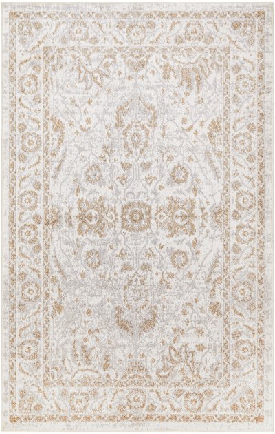 Nourison Home Nourison Astra Machine Washable ASW20 7'10" x 10' Grey Vintage Indoor Rug - 3'3" x 5'