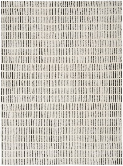 Nourison Home Nourison Cozy Modern CMD03 9' x 12' Ivory Black Scandinavian Indoor Rug - 9' x 12'