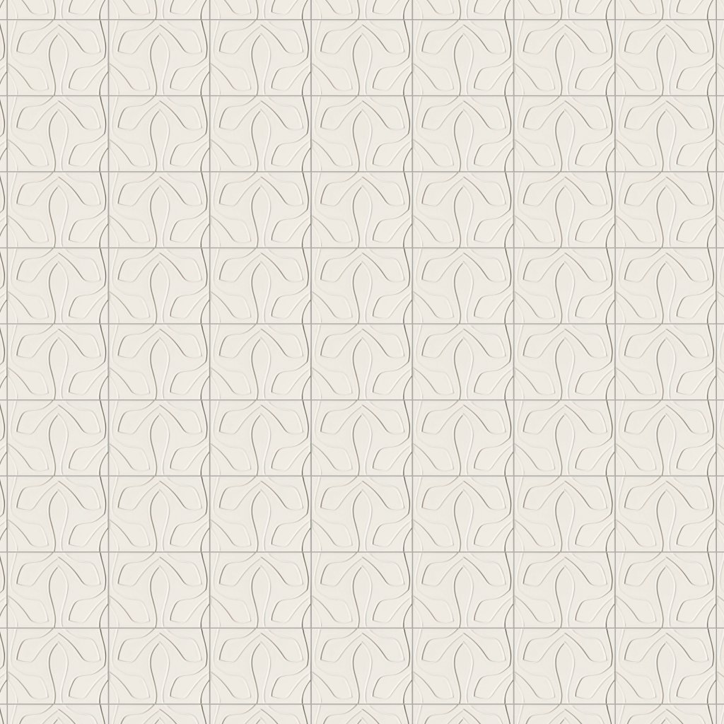 Marble Systems Autumn White Glossy Tioma Ceramic Accent Tiles 6x8 - Autumn White