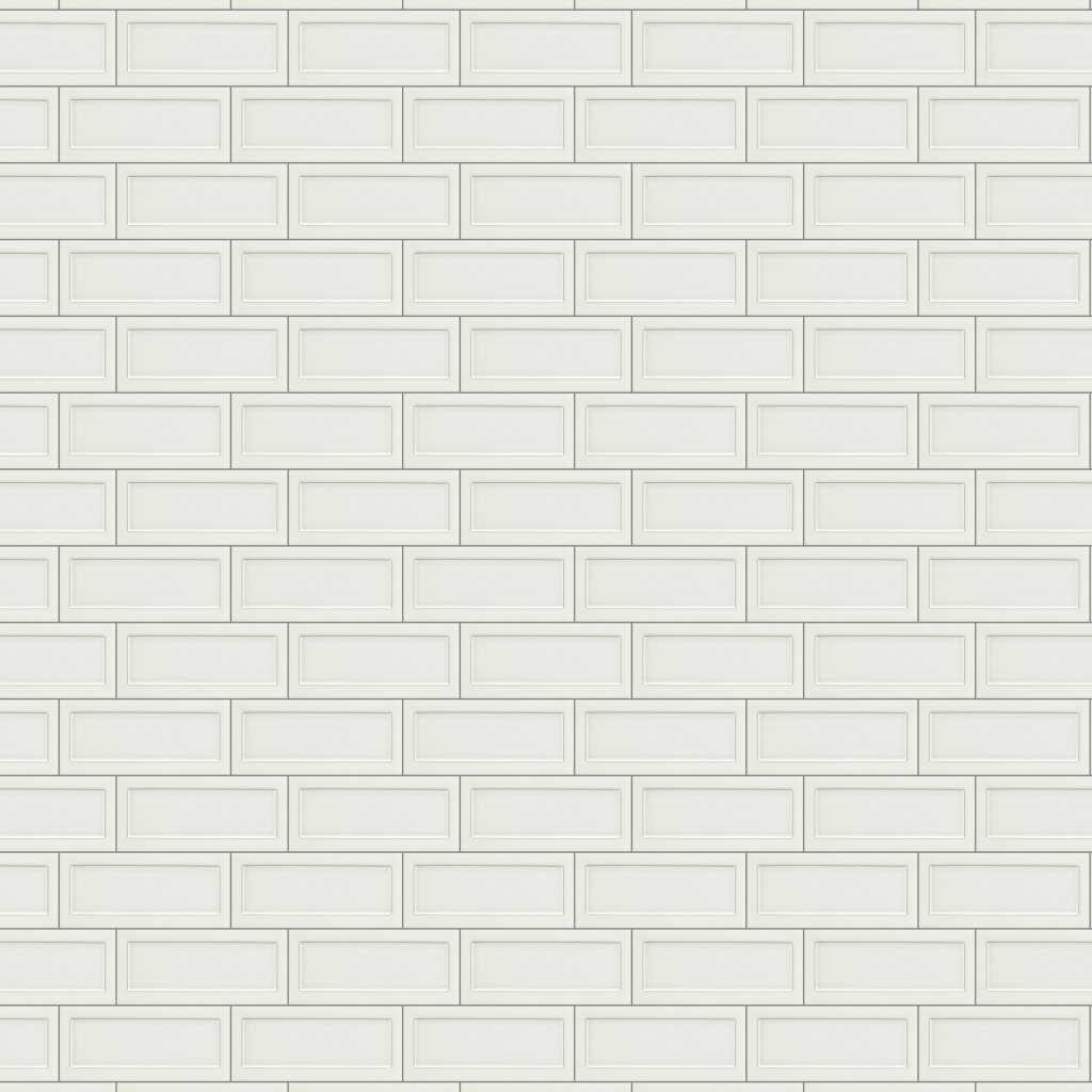 Emser Tile CUADRO FRAME WHITE GLOSSY - White