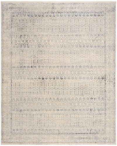 Nourison Home Nourison Sultana SLL04 9' x 12' Ivory Blue Vintage Indoor Rug - 9' x 12'