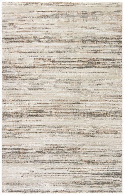 Nourison Home Nourison Serenity Home SRH03 4' x Round Ivory Beige Modern Indoor Rug - 3'11" x 5'11"