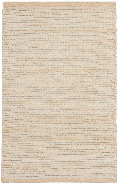 Nourison Home Nourison Natural Jute NJT01 8' x 10' Ivory Farmhouse Indoor Rug - 2' x 3'