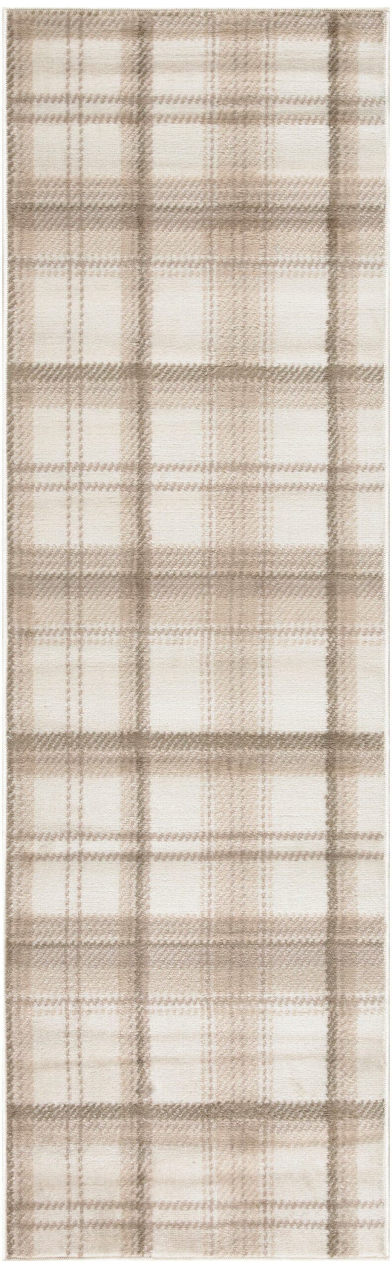 Nourison Home Nourison Grafix GRF03 2' x 6' Ivory Beige Farmhouse Indoor Rug