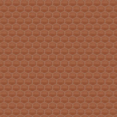 Marble Systems Hand Made Matte Hexagon 8 Terracotta Tile 8 - Hand Made - 8 x 3/8"