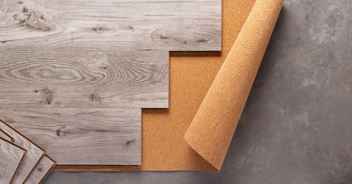 Wood Laminate Background on Floor Texture. Wooden Laminate Heap Top View