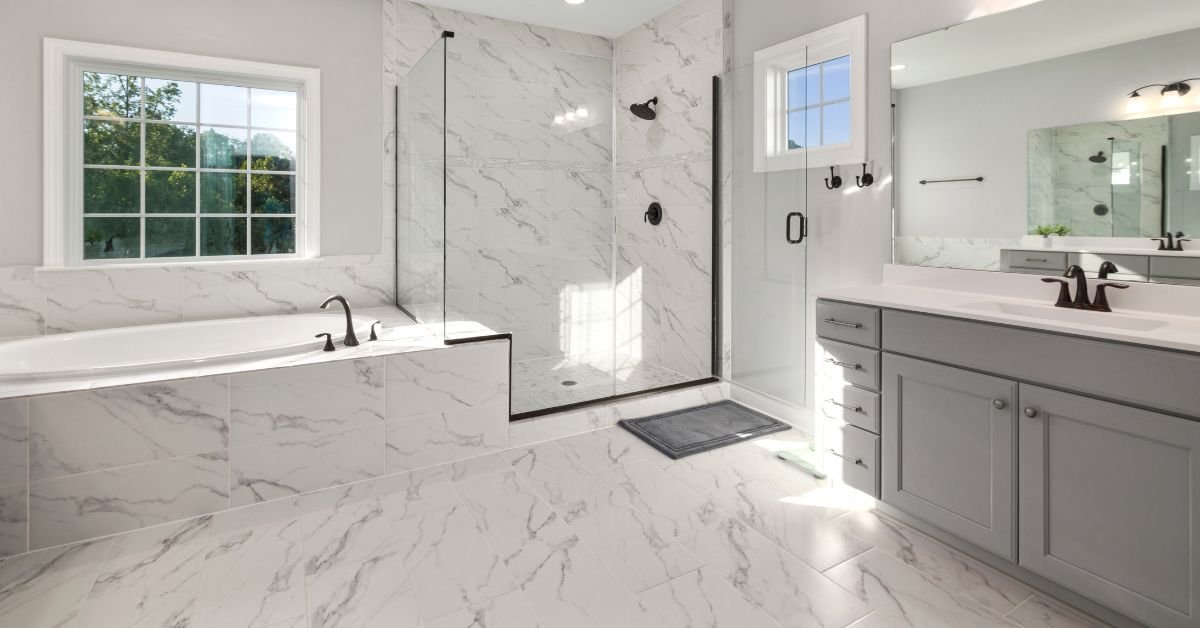 A White Luxury Bathroom